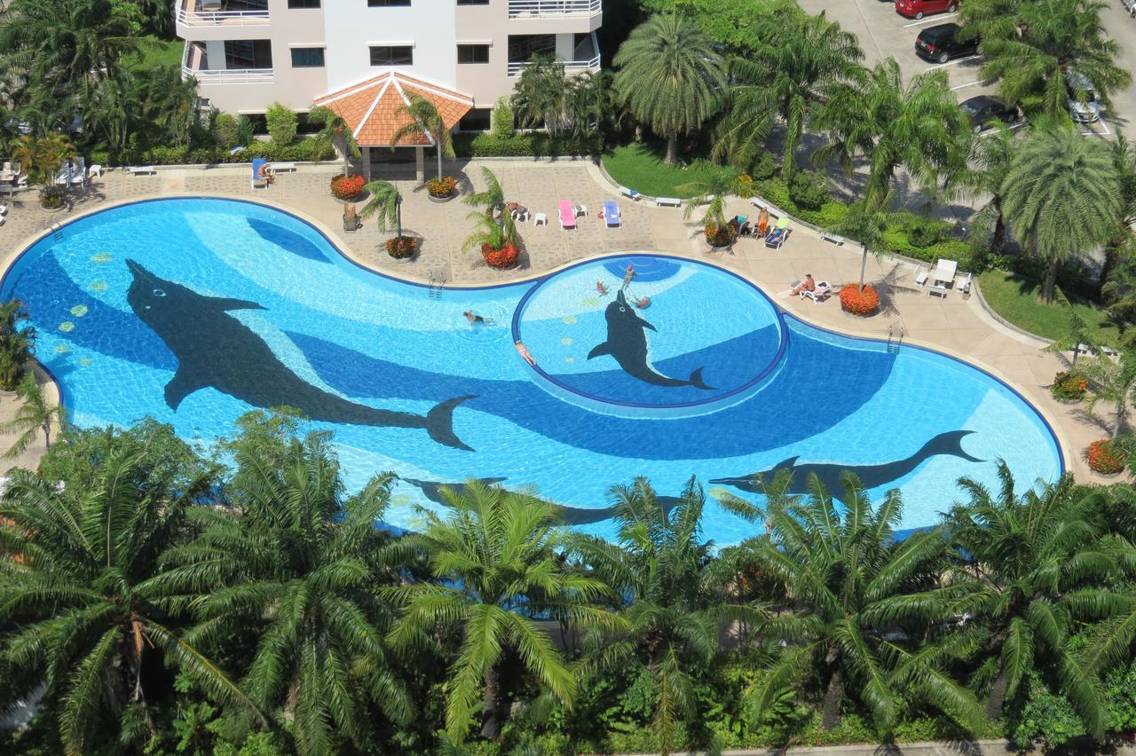 View Talay 2 Suite Apartments Jomtien Beach Eksteriør billede