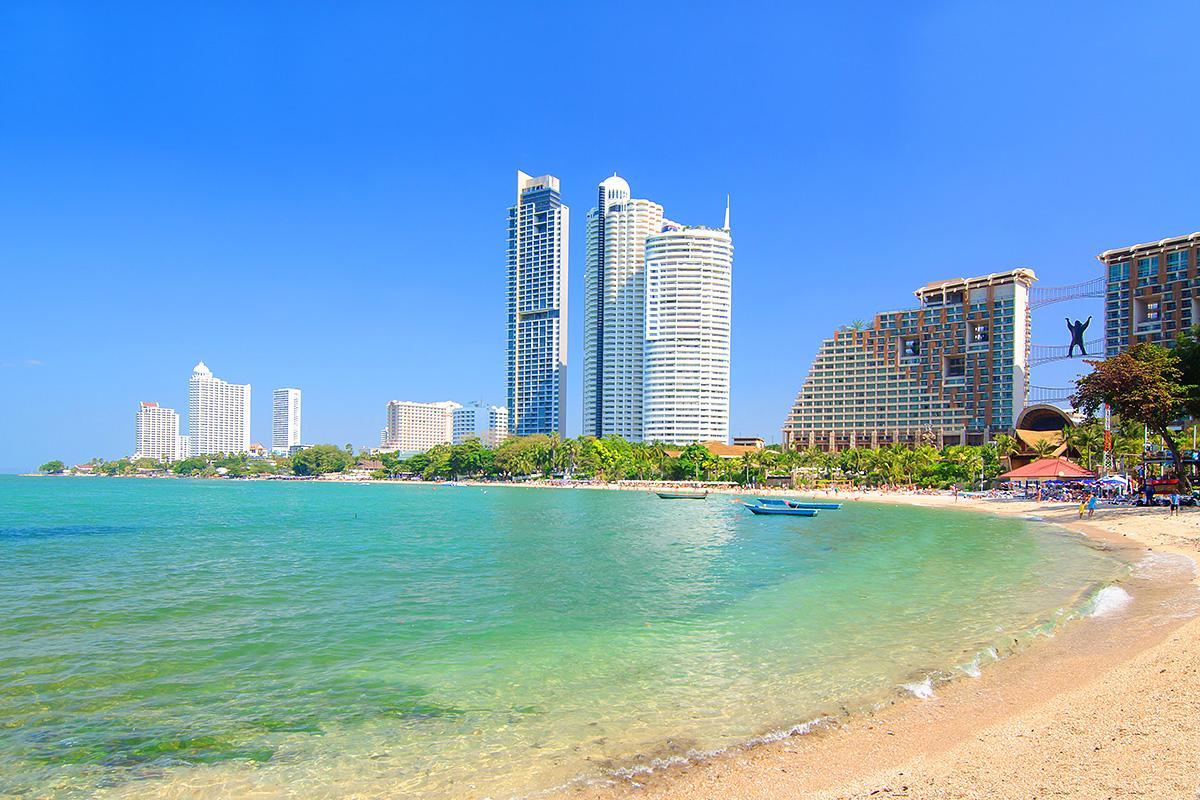 View Talay 2 Suite Apartments Jomtien Beach Eksteriør billede